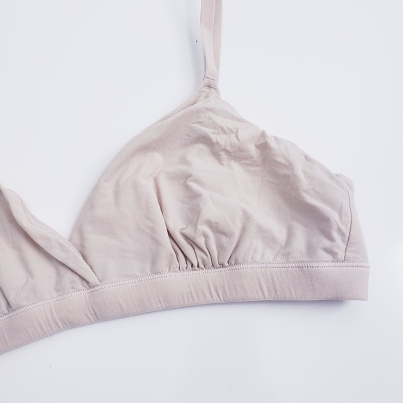 Skims Cream Unlined Mesh Bralette - Picture 3 of 7